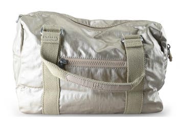 Kipling Handtas Zilver, Verzenden, Zo goed als nieuw