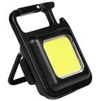 Hofftech Compacte oplaadbare sleutelhanger zaklamp - 230..., Verzamelen, Sleutelhangers, Ophalen of Verzenden, Nieuw