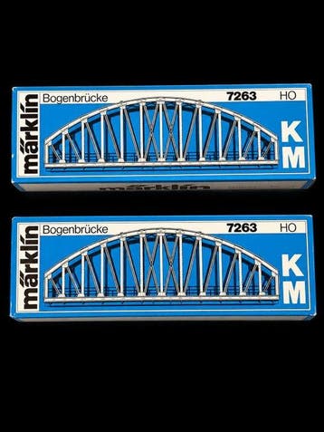 Märklin H0 - 7263 - Modeltrein brugdelen (2) - Originele, Nieuw
