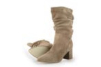 Manfield Laarzen in maat 38 Beige, Kleding | Dames, Schoenen, Hoge laarzen, Verzenden, Beige, Manfield