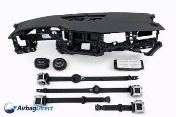 Airbag set - Dashboard zwart Audi A1 2018-heden, Verzenden, Nieuw, Audi