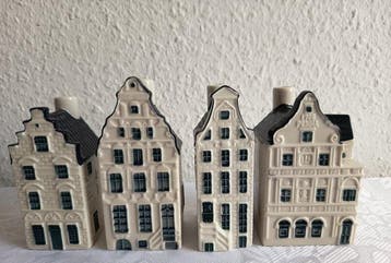 KLM-huisje - Bols - Vier KLM-huizen, Antiek en Kunst