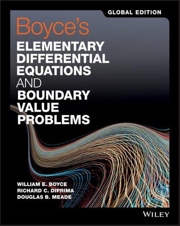 Boyces Elementary Differential Equations and B 9781119382874, Zo goed als nieuw