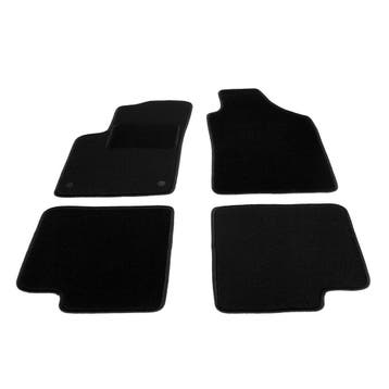 Automatten voor Fiat 500 2012-2020 - zwart stof, Verzenden, Nieuw