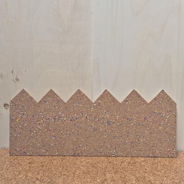 OUTLET - Prikbord Multicolor - 6 huisjes, Huis en Inrichting, Woonaccessoires | Memoborden, Ophalen of Verzenden, Nieuw