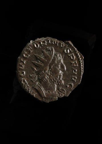 Oud-Romeins Brons Antoninianus van Victorinus (Zonder
