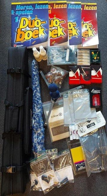 Vandoren, Dixon / Cherrystone - veel accessoires en rieten, Nieuw