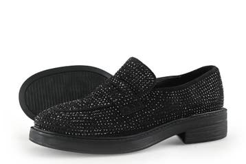 La Strada Loafers in maat 40 Zwart, Verzenden, Zwart, Overige typen, La Strada