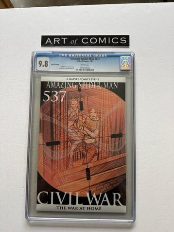 The Amazing Spider-Man #537 - Rare 2nd printing - CGC 9.8 -, Boeken, Nieuw