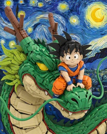 AT9 - Goku x Shenron - Bricks Edition, Nieuw