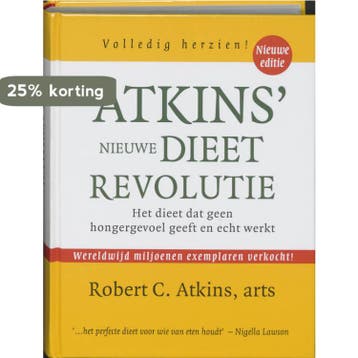 Dr. Atkins nieuwe dieetrevolutie - R.C. Atkins, Boeken, Kookboeken, Verzenden, Gelezen, R.C. Atkins