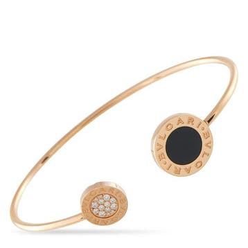 Bvlgari - Armband - 18 karaat BVLGARI 18K roségoud diamant-, Sieraden, Tassen en Uiterlijk, Armbanden, Nieuw