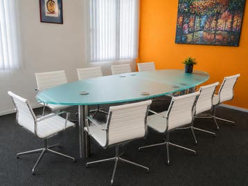 Grote glazen design vergadertafel / spreektafel 300x120 cm, Ophalen of Verzenden, Nieuw in verpakking