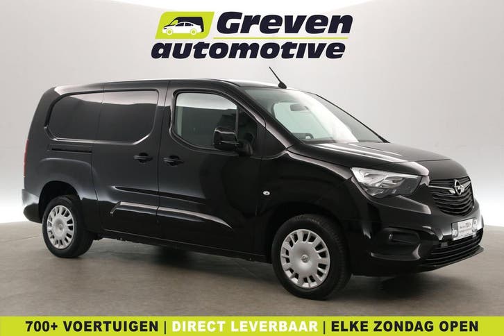 Opel Combo 1.5 BlueHDI EAT8 130PK Innovation L2 | Aut. |, Auto's, Bestelauto's, Automaat, Diesel, Zwart, Opel, ABS, Euro 6, Verzenden