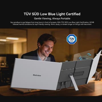 Blackview DCM8 Draagbare Triple Monitor - 15.3" IPS FHD, 100, Verzenden, Nieuw