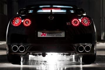 Nissan GT-R R35 Akrapovic Line titanium uitlaatsysteem, Verzenden