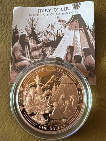 Verenigde Staten. Medal Native Americans Legacy of Sioux - 3