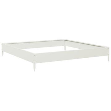 Stalen plantenbak Wit - 33% Korting B-keuze, Minder dan 30 cm, 100 cm of meer, Vierkant, Ophalen of Verzenden