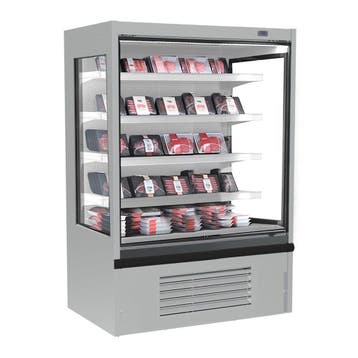 GGM Gastro | Supermarkt-wandkoelmeubel - 938mm - 341 liter -, Verzenden, Nieuw