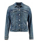 Street One Jas in maat 38 Blauw, Street One, Verzenden, Zo goed als nieuw, Blauw