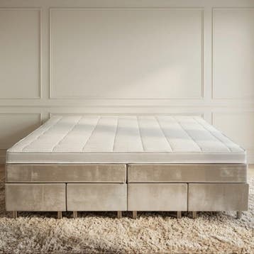 van Schaik Familie Boxspring Kingsize XXL zonder hoofdbord -, Nieuw