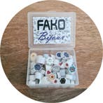 Fako Bijoux - Millefiori Glas - Sieraden Maken - 7-12mm - 50, Verzenden, Nieuw