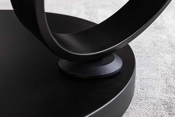 Design salontafel DANCING RINGS roest ronde draaibare, Huis en Inrichting, Tafels | Salontafels, Ophalen of Verzenden, Nieuw