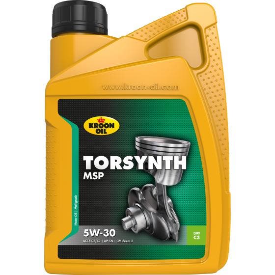 Kroon Oil Torsynth MSP 5W30 1 Liter, Auto diversen, Onderhoudsmiddelen, Ophalen of Verzenden