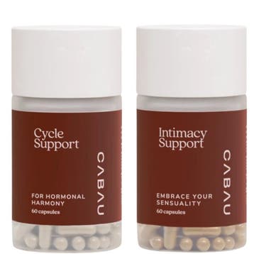 Cabau Lifestyle Cycle + Intimacy Support Set - 2x60pcs, Ophalen of Verzenden, Nieuw, Overige typen