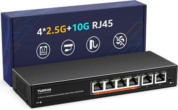 2.5GbE Switch 60Gbps Metaal | Laatste Stuk! | Retourdeal, Computers en Software, Netwerk switches, Ophalen of Verzenden, Zo goed als nieuw