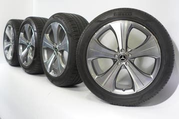 Mercedes GLS X167 21 inch velgen Pirelli Zomerbanden Origine, Gebruikt, Velg(en), Zomerbanden, 21 inch