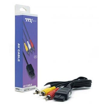 TTX Tech AV kabel voor Super Nintendo / Nintendo 64 /, Spelcomputers en Games, Verzenden, Nieuw