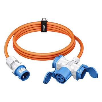CEE verloopkabel | Goobay | 5 meter, Verzenden, Nieuw