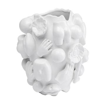 *WOONWINKEL* Kare Design Body Parts 25 Witte Vaas Lichaamsde, Verzenden, Nieuw