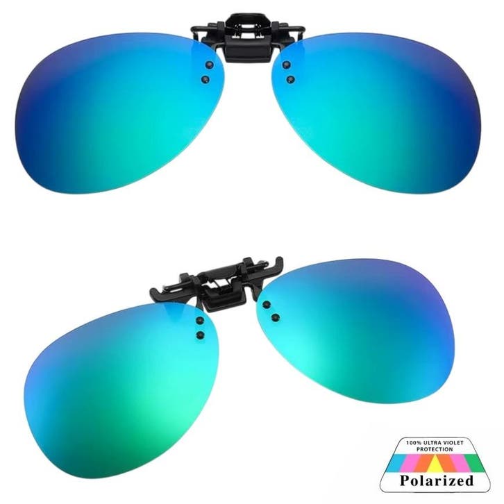 Fako Sunglasses - Clip On Voorzet Zonnebril Piloot - Overzet, Sieraden, Tassen en Uiterlijk, Zonnebrillen en Brillen | Dames, Verzenden