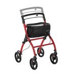 Aluminium Rollator Active - Rood, Verzenden, Nieuw