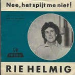 vinyl single 7 inch - Rie Helmig - Nee, Het Spijt Me Niet, Verzenden, Zo goed als nieuw