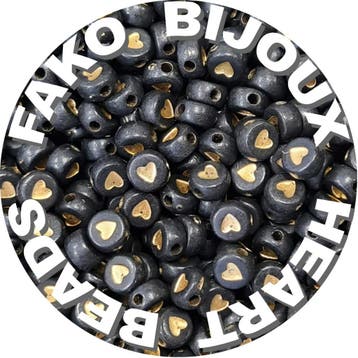 Fako Bijoux - Hartjes Kralen - Acryl - 7mm - Sieraden Maken, Verzenden, Nieuw