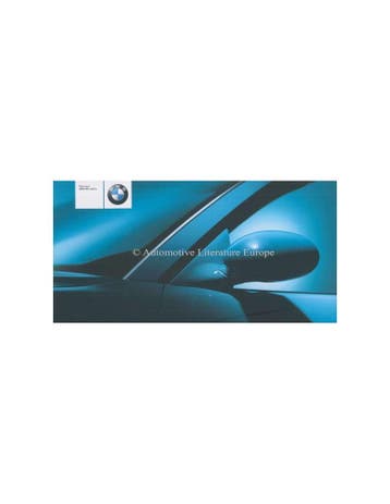 2001 BMW M3 CABRIOLET BROCHURE DUITS, Nieuw, BMW, Author
