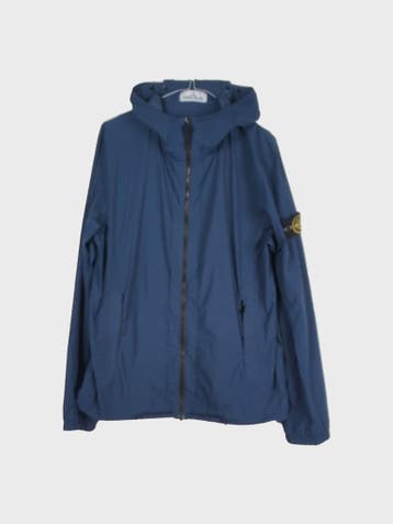Stone Island Windbreaker Heren maat M Blauw, Ophalen of Verzenden, Maat 48/50 (M), Blauw, Stone Island