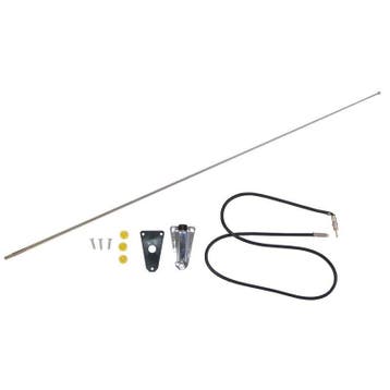 Omix Chrome Antenna Kit 76-95 Jeep CJ & Wrangler, Ophalen of Verzenden