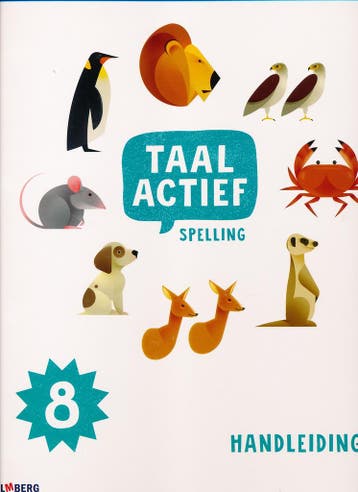 Taal Actief versie 5 Handleiding Spelling groep 8, Verzenden, Nieuw