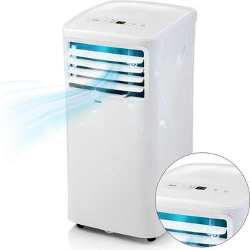 Domo DO1037A Mobiele Airco Airconditioner 15-35 m2 - 16-32°C, Ophalen of Verzenden, Gebruikt