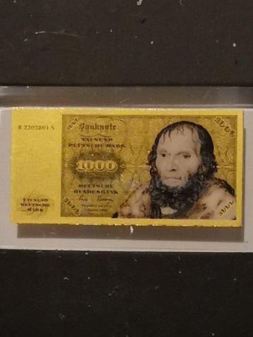 Duitsland. ND 1000 D-Mark 1/500 Oz oro (.999) (Zonder