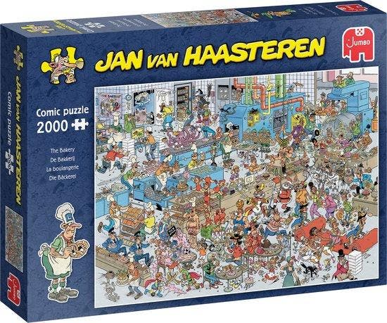 Verpakking beschadigd Jumbo puzzel Jan van Haasteren De Bakk, Hobby en Vrije tijd, Gezelschapsspellen | Bordspellen, Nieuw, Verzenden
