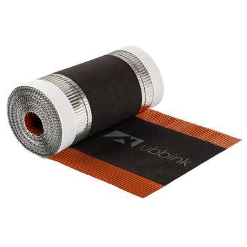 Ubbink Airtec Plus Nok- en hoekkeper ALU 360mm x 6,5m rood, Ophalen of Verzenden, Nieuw