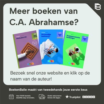 Persoonlijke basiszorg / Theorieboek / Niveau 4 / Traject, Boeken, Verzenden, Gelezen, C.A. Abrahamse