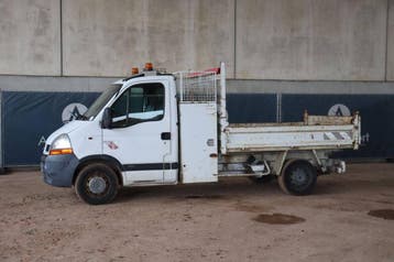 Veiling: Bestelwagen Kipper Renault Master dCi120 Diesel 120, Gebruikt, Renault, Wit, BTW verrekenbaar