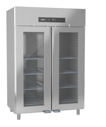 GRAM PREMIER KG 140 L DUBBELDEURS KOELKAST MET GLASDEUR, Verzenden, Nieuw in verpakking