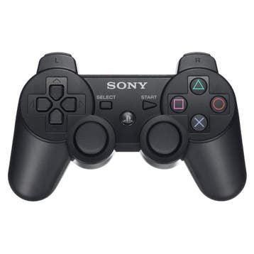 Sony Playstation 3 Controller DualShock 3 - Zwart, Verzenden, Zo goed als nieuw
